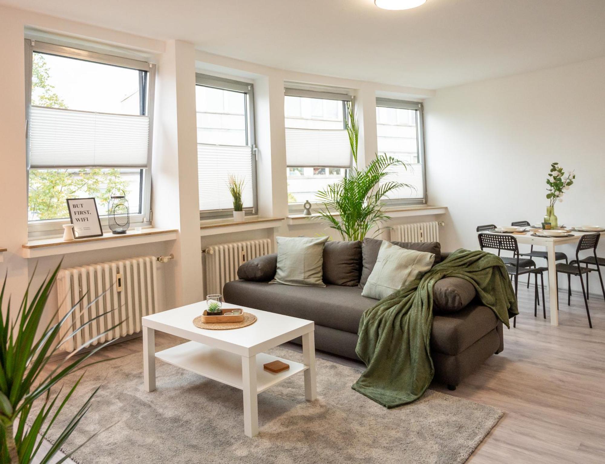Stilvolles Apartment Im Essener Stadtkern Екстериор снимка