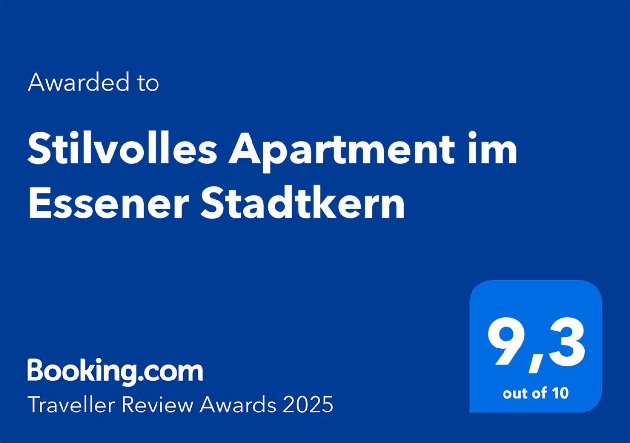 Stilvolles Apartment Im Essener Stadtkern Екстериор снимка